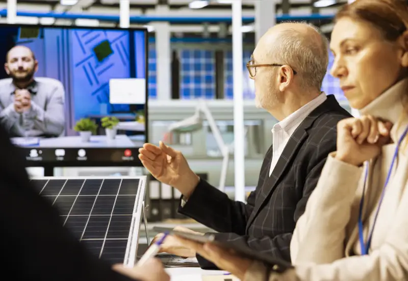 Reunión tecnica energía solar